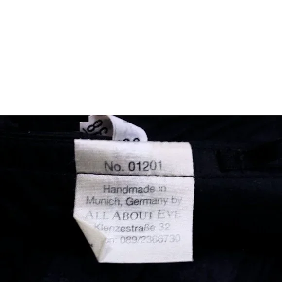 Vintage Y2K ALL ABOUT EVE Germany Cropped Denim Bustier Top - Picture 9 of 10